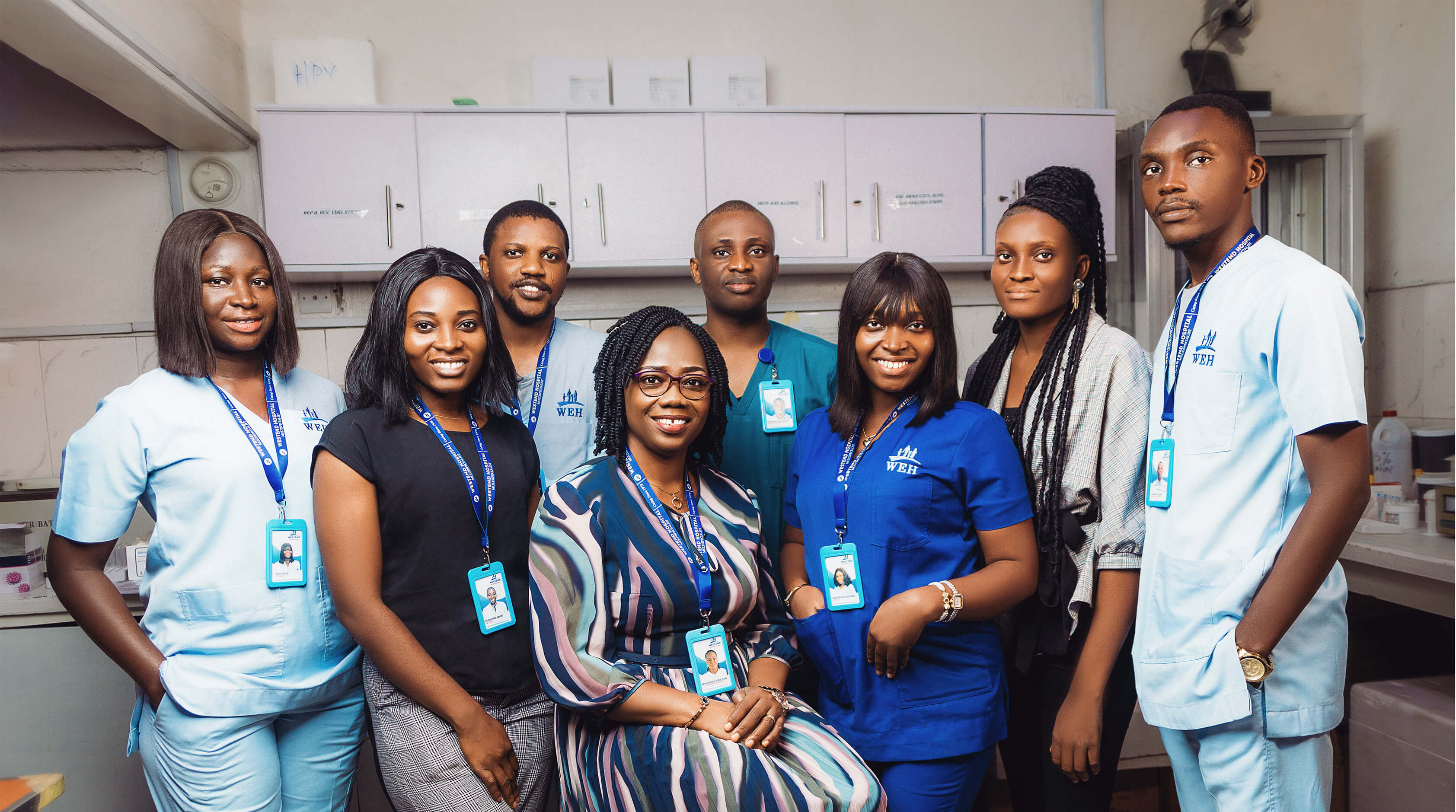Lab staff